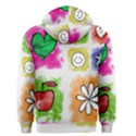 A Set Of Watercolour Icons Men s Zipper Hoodie View2