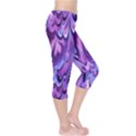 Purple Marble  Capri Leggings  View4