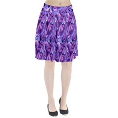 Purple Marble  Pleated Skirt by KirstenStar