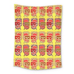 Funny Faces Medium Tapestry