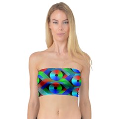 Bee Hive Color Disks Bandeau Top by Amaryn4rt