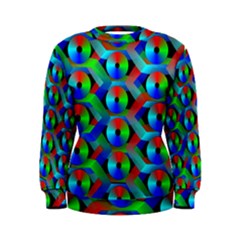 Bee Hive Color Disks Women s Sweatshirt by Amaryn4rt