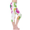 A Set Of Watercolour Icons Capri Leggings  View4