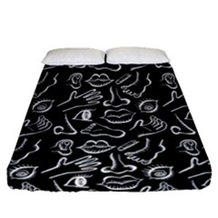 Body Parts Fitted Sheet (queen Size)