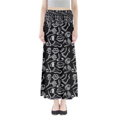 Body Parts Maxi Skirts by Valentinaart