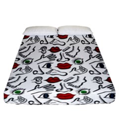 Body Parts Fitted Sheet (california King Size)