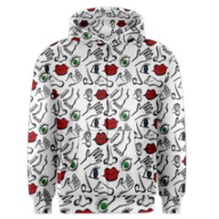 Body Parts Men s Zipper Hoodie by Valentinaart