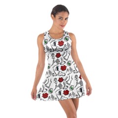 Body Parts Cotton Racerback Dress by Valentinaart