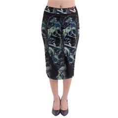 Wild Child Midi Pencil Skirt