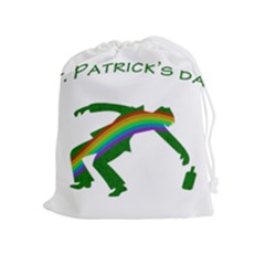 St  Patricks Drawstring Pouches (extra Large) by Valentinaart