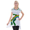 St. Patricks Short Sleeve Side Drop Tunic View1