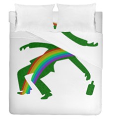 St  Patricks Duvet Cover Double Side (queen Size) by Valentinaart