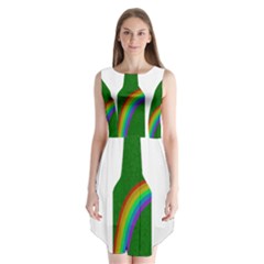 St  Patricks Sleeveless Chiffon Dress  