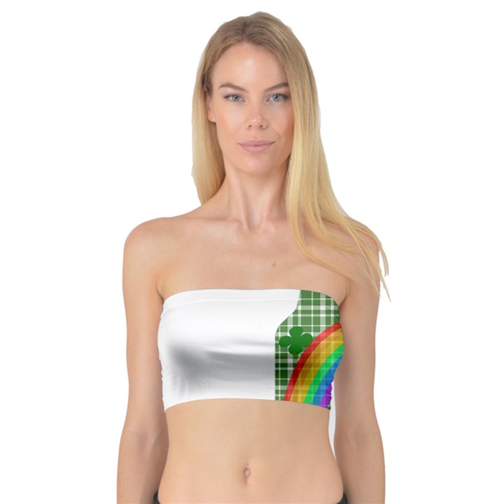 St. Patricks day - Bottle Bandeau Top