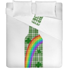 St  Patricks Day - Bottle Duvet Cover Double Side (california King Size) by Valentinaart