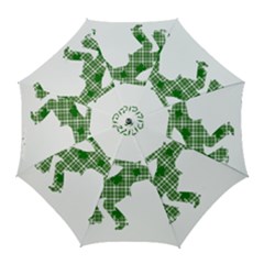 St  Patrick s Day Golf Umbrellas by Valentinaart