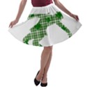 St. Patrick s day A-line Skater Skirt View1