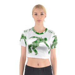 St  Patrick s Day Cotton Crop Top by Valentinaart