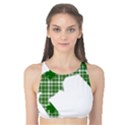 St. Patrick s day Tank Bikini Top View1