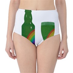 St  Patrick s Day High-waist Bikini Bottoms by Valentinaart