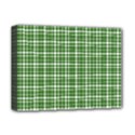 St. Patricks day plaid pattern Deluxe Canvas 16  x 12   View1