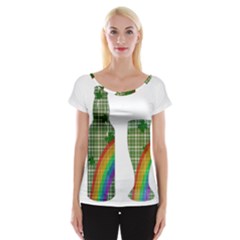 St  Patrick s Day Women s Cap Sleeve Top by Valentinaart