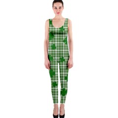 St  Patrick s Day Pattern Onepiece Catsuit by Valentinaart