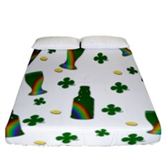 St  Patricks Day  Fitted Sheet (california King Size)