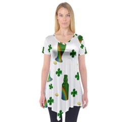 St  Patricks Day  Short Sleeve Tunic 