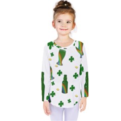 St  Patricks Day  Kids  Long Sleeve Tee