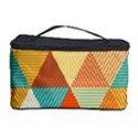 Triangles Pattern  Cosmetic Storage Case View1