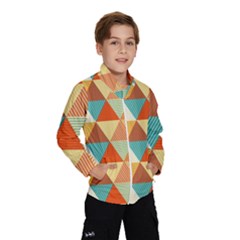 Triangles Pattern  Wind Breaker (kids)