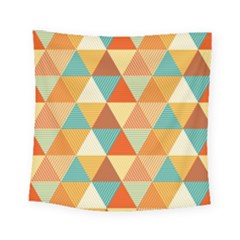 Triangles Pattern  Square Tapestry (small) by TastefulDesigns