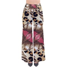 Animal Tissue And Flowers Pants by Amaryn4rt