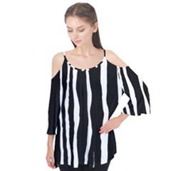 Zebra Background Pattern Flutter Tees