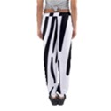 Seamless Zebra A Completely Zebra Skin Background Pattern Women s Jogger Sweatpants View2