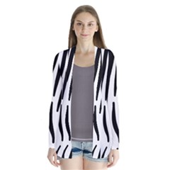 Seamless Zebra A Completely Zebra Skin Background Pattern Cardigans by Amaryn4rt