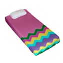 Easter Chevron Pattern Stripes Fitted Sheet (Single Size) View2