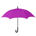 Clovers On Pink Hook Handle Umbrellas (Large) View3