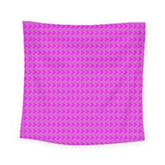 Clovers On Pink Square Tapestry (small)