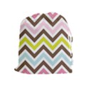 Chevrons Stripes Colors Background Drawstring Pouches (Extra Large) View1