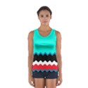 Pattern Digital Painting Lines Art Women s Sport Tank Top  View1