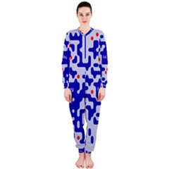 Digital Computer Graphic Qr Code Is Encrypted With The Inscription Onepiece Jumpsuit (ladies)  by Amaryn4rt