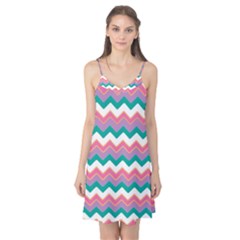 Chevron Pattern Colorful Art Camis Nightgown by Amaryn4rt