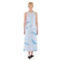 Blue Tiger Animal Pattern Digital Sleeveless Maxi Dress View2