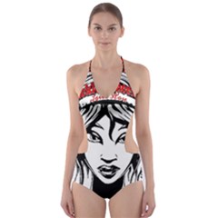 Sickle Cell Is Me Picsart 1482705574799 Cut-out One Piece Swimsuit by shawnstestimony