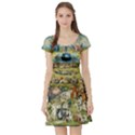 Hieronymus Bosch Garden Of Earthly Delights Short Sleeve Skater Dress View1