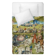 Hieronymus Bosch Garden Of Earthly Delights Duvet Cover Double Side (single Size) by MasterpiecesOfArt