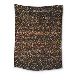 Colorful And Glowing Pixelated Pattern Medium Tapestry by Amaryn4rt