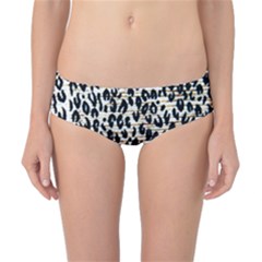 Tiger Background Fabric Animal Motifs Classic Bikini Bottoms by Amaryn4rt